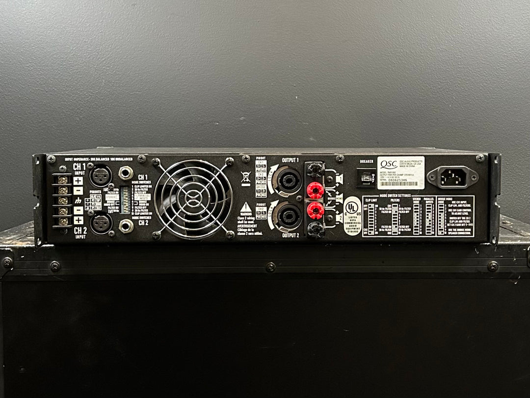 RMX 850 Power Amp, Recent