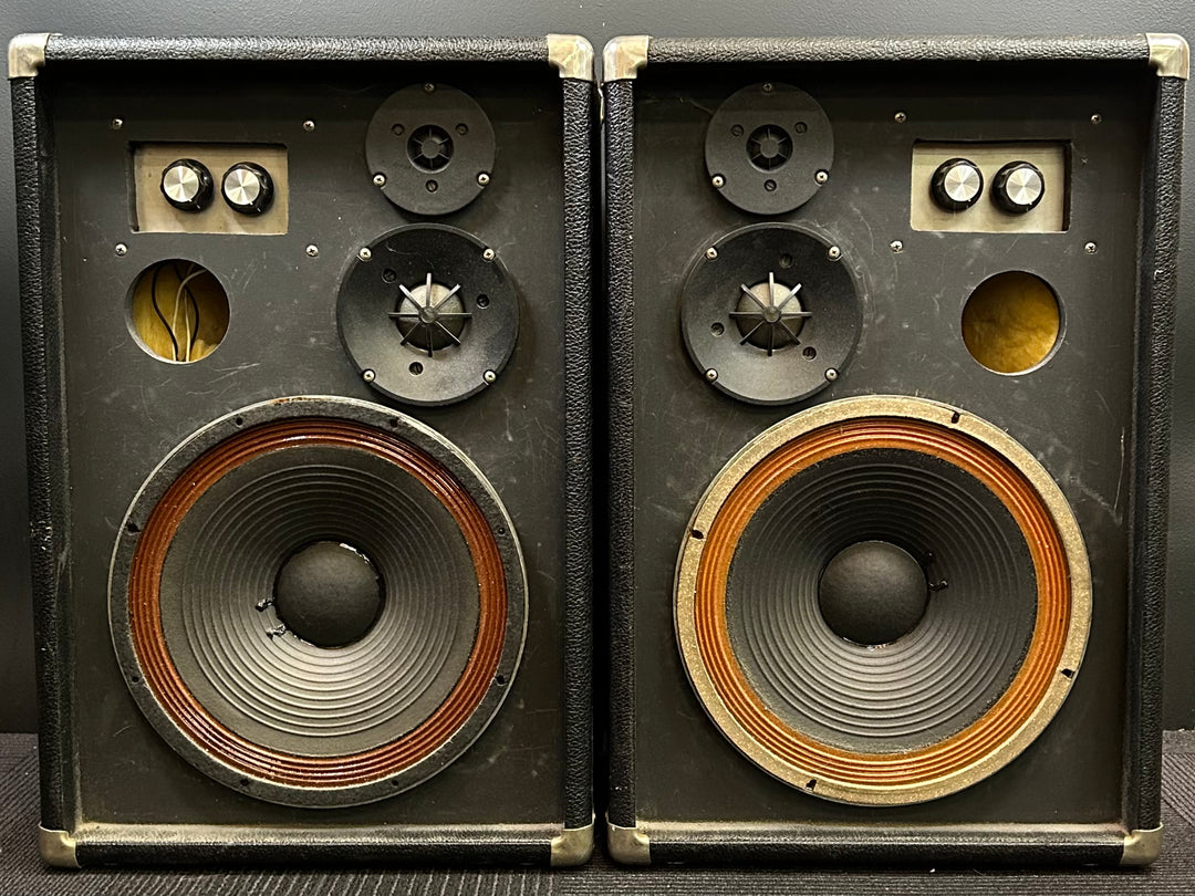 1x12" Hi-Fi Speaker Cabinet Pair, 70s