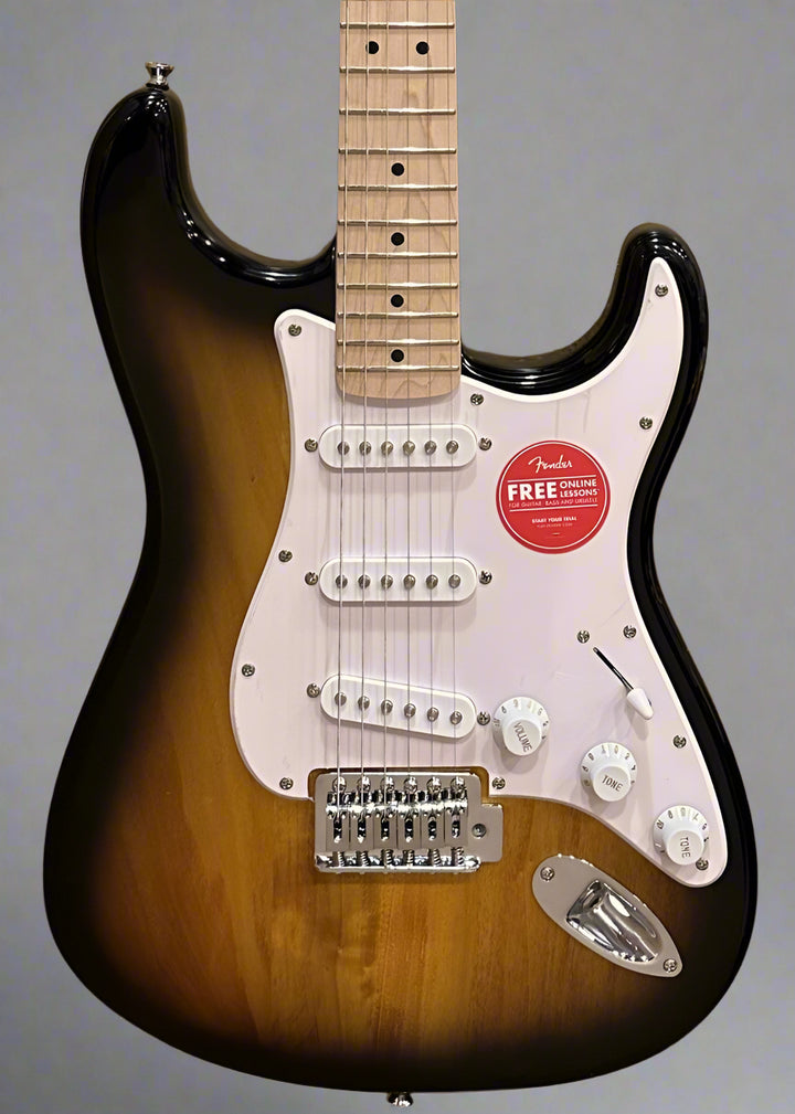 Sonic Stratocaster - Two Color Sunburst w/Maple
