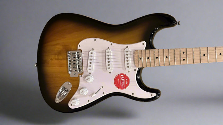 Sonic Stratocaster - Two Color Sunburst w/Maple