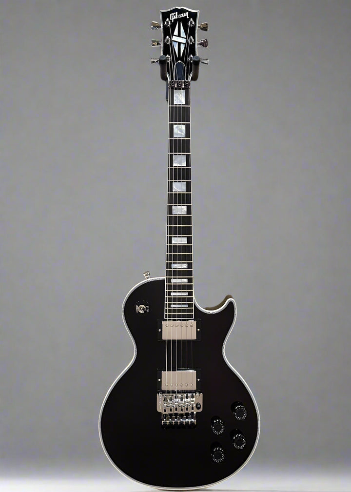 Les Paul Axcess Custom - Gloss Ebony w/Floyd Rose and no Apex Volute