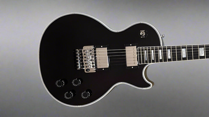 Les Paul Axcess Custom - Gloss Ebony w/Floyd Rose and no Apex Volute