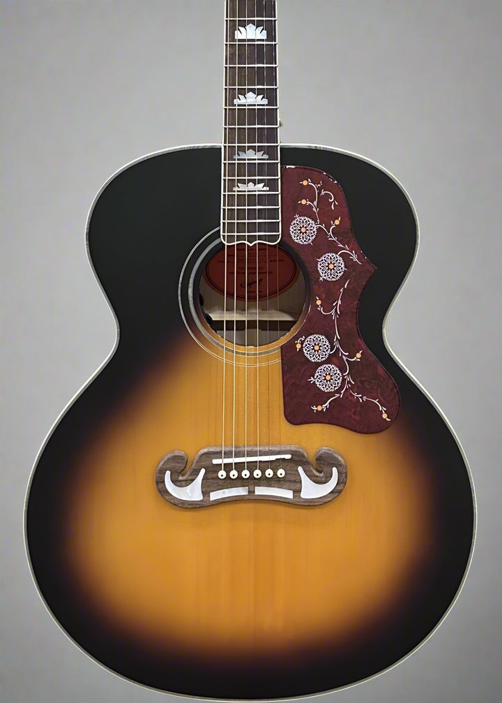 "Inspired by Gibson" J-200 - Aged Gloss Vintage Sunburst