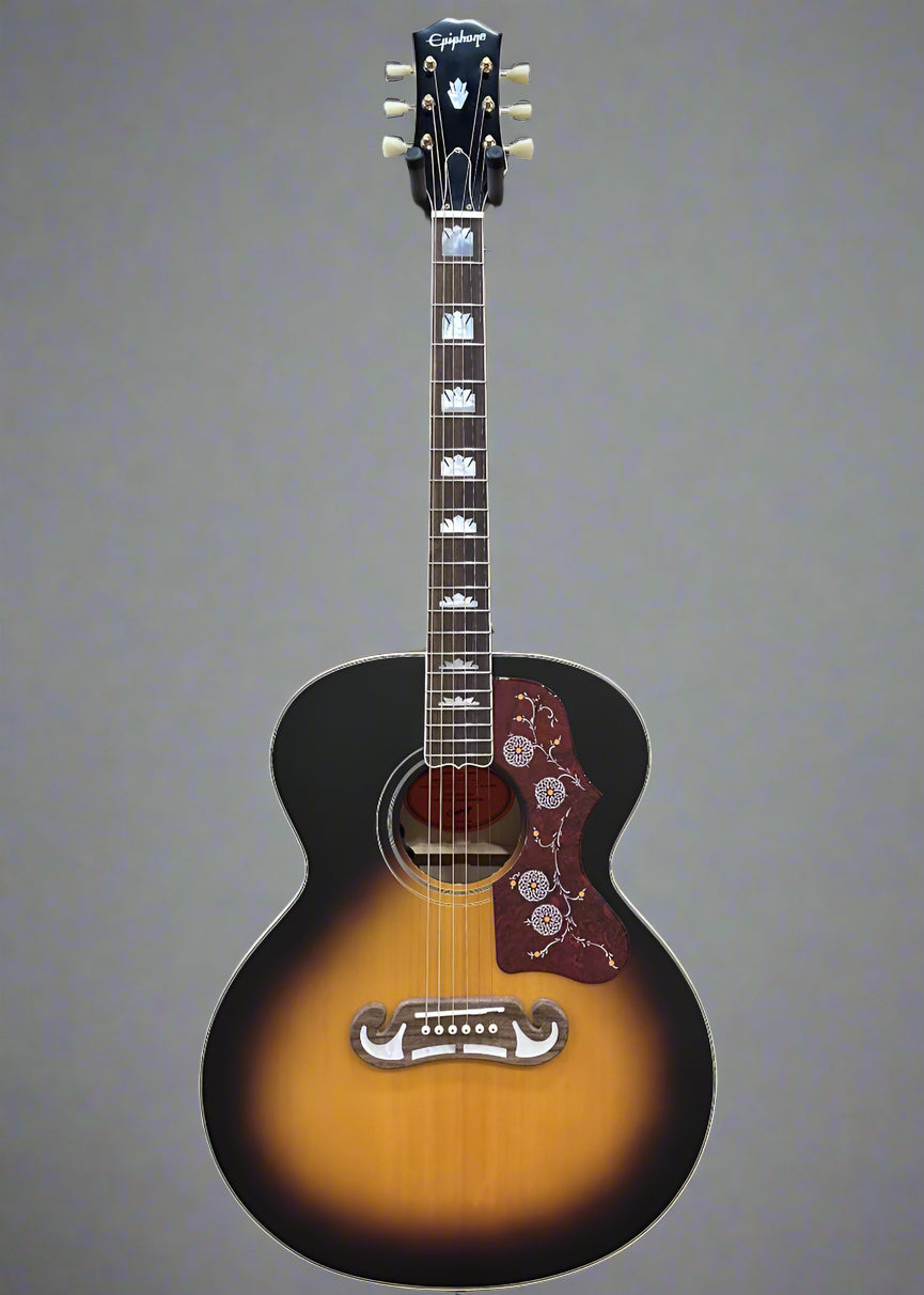 "Inspired by Gibson" J-200 - Aged Gloss Vintage Sunburst