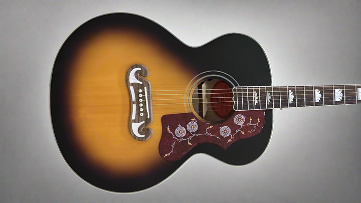 "Inspired by Gibson" J-200 - Aged Gloss Vintage Sunburst