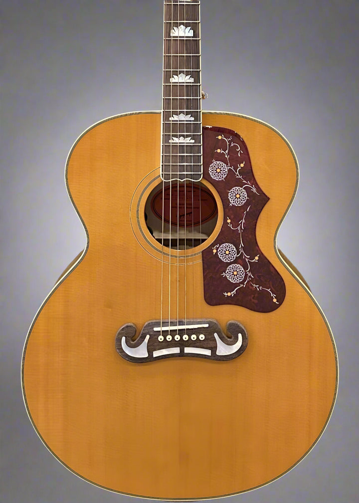 "Inspired by Gibson" J-200 - Aged Gloss Antique Natural