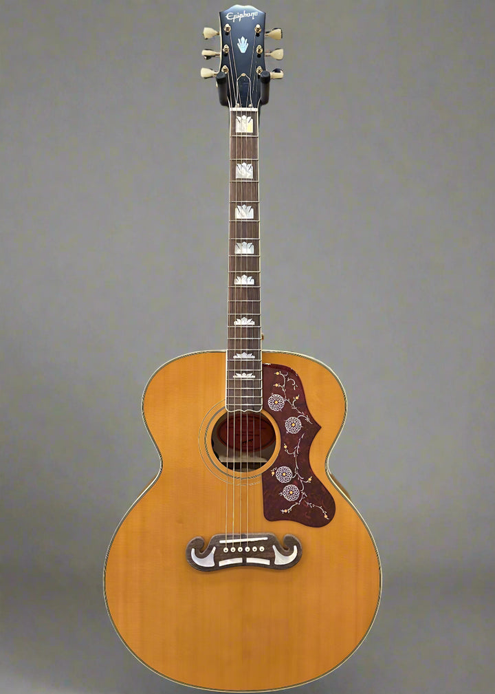 "Inspired by Gibson" J-200 - Aged Gloss Antique Natural