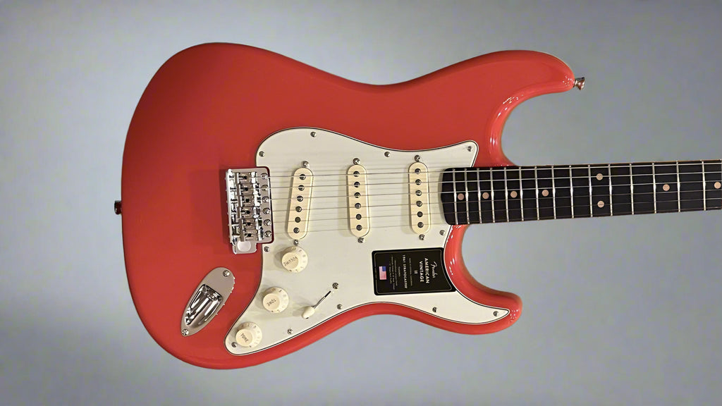 American Vintage II 1961 Stratocaster - Fiesta Red – Dave's Guitar