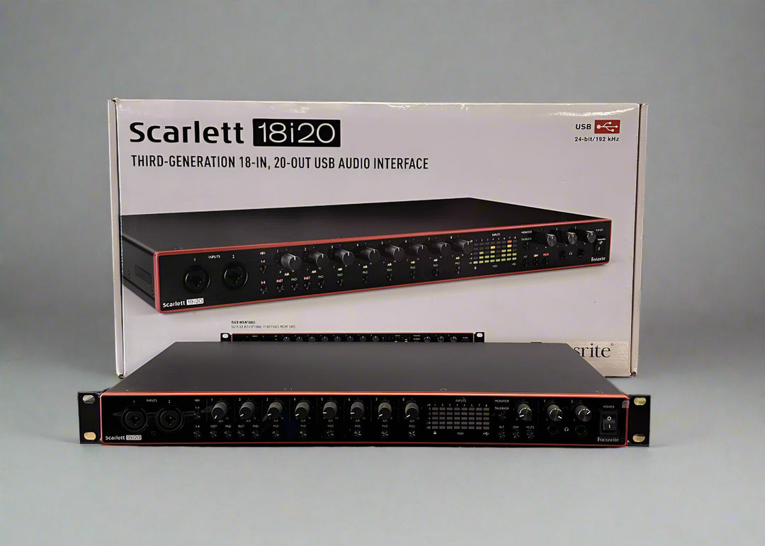 Scarlett 18i20, Recent
