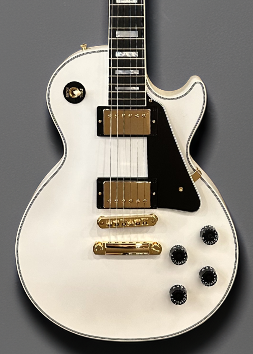 Les Paul Custom w/Ebony Fingerboard Gloss - Alpine White