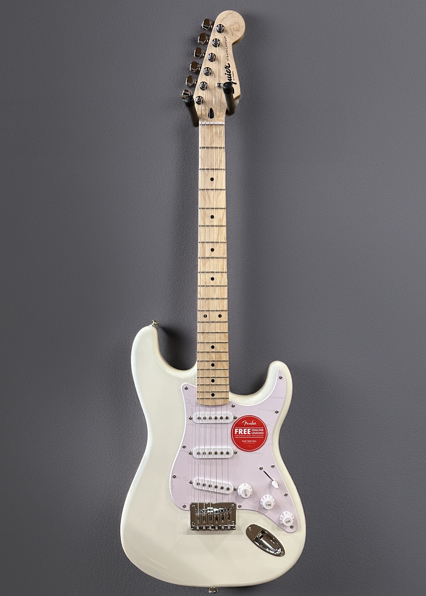 Sonic Stratocaster HT - Arctic White w/Maple