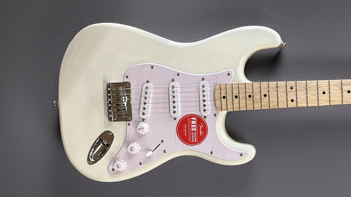 Sonic Stratocaster HT - Arctic White w/Maple