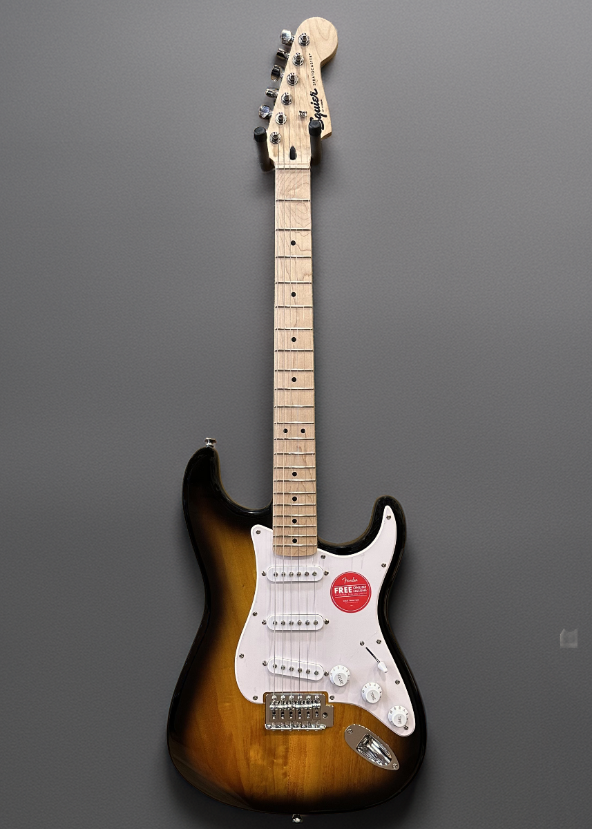 Sonic Stratocaster - Two Color Sunburst w/Maple