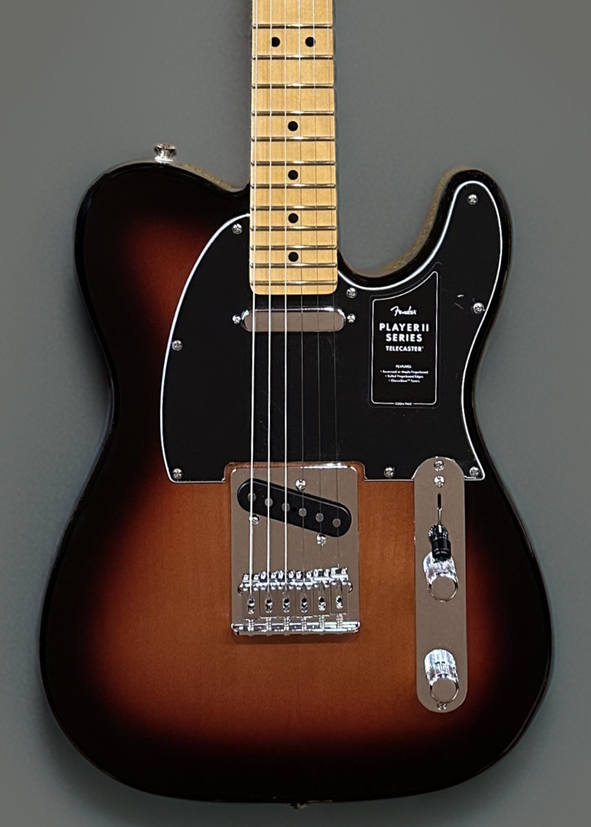 Player II Telecaster - 3 Color Sunburst w/Maple