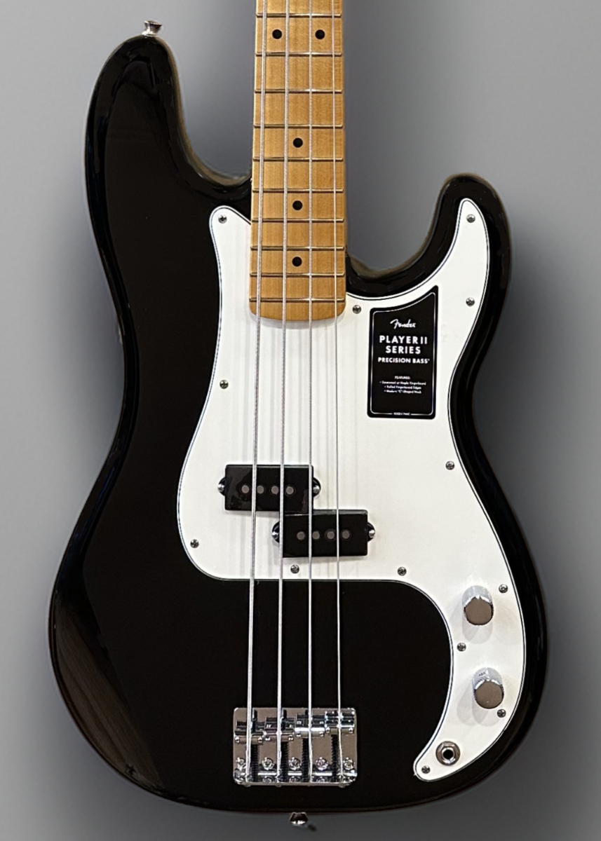 Player II Precision Bass - Black w/Maple