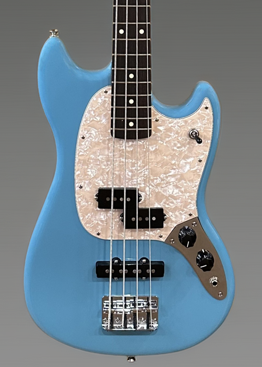 Player II Mustang Bass PJ - Aquatone Blue w/Rosewood