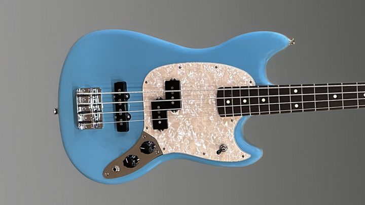 Player II Mustang Bass PJ - Aquatone Blue w/Rosewood