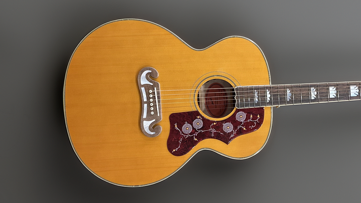 "Inspired by Gibson" J-200 - Aged Gloss Antique Natural