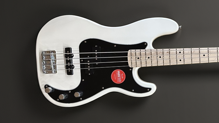 Affinity Series Precision Bass PJ - Olympic White w/Maple