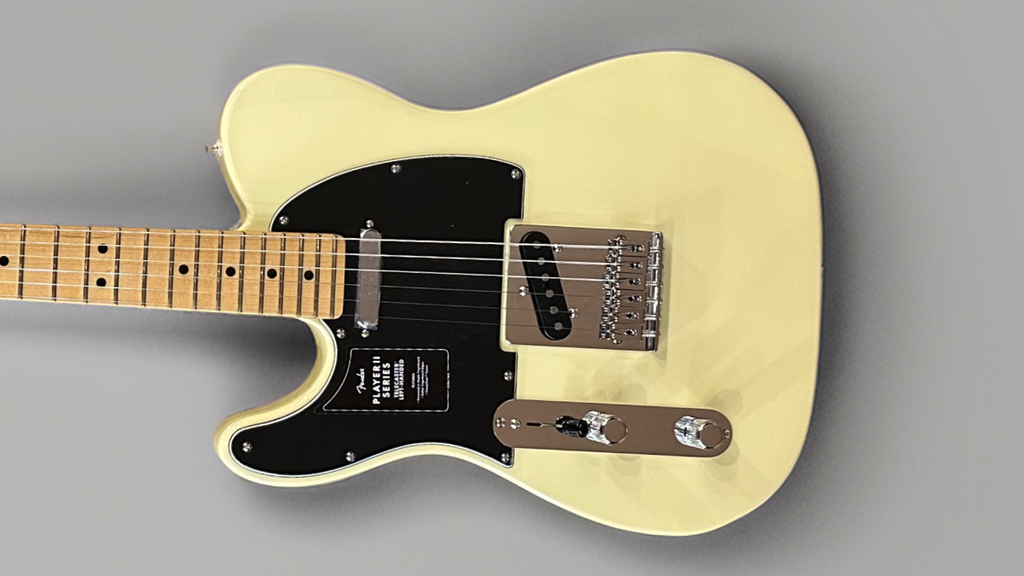 Player II Telecaster - Hialeah Yellow w/Maple Left Hand – Dave's