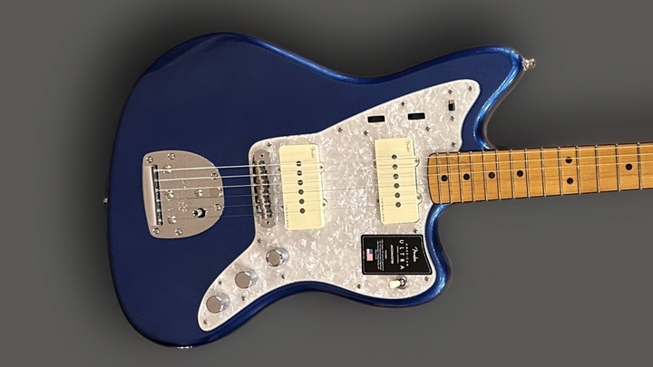 American Ultra Jazzmaster - Cobra Blue