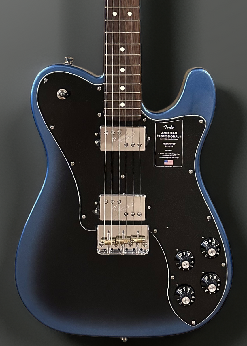 American Professional II Telecaster Deluxe - Dark Night w/Rosewood