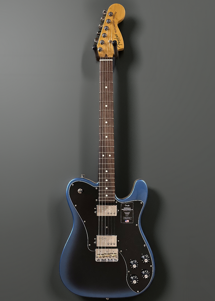 American Professional II Telecaster Deluxe - Dark Night w/Rosewood