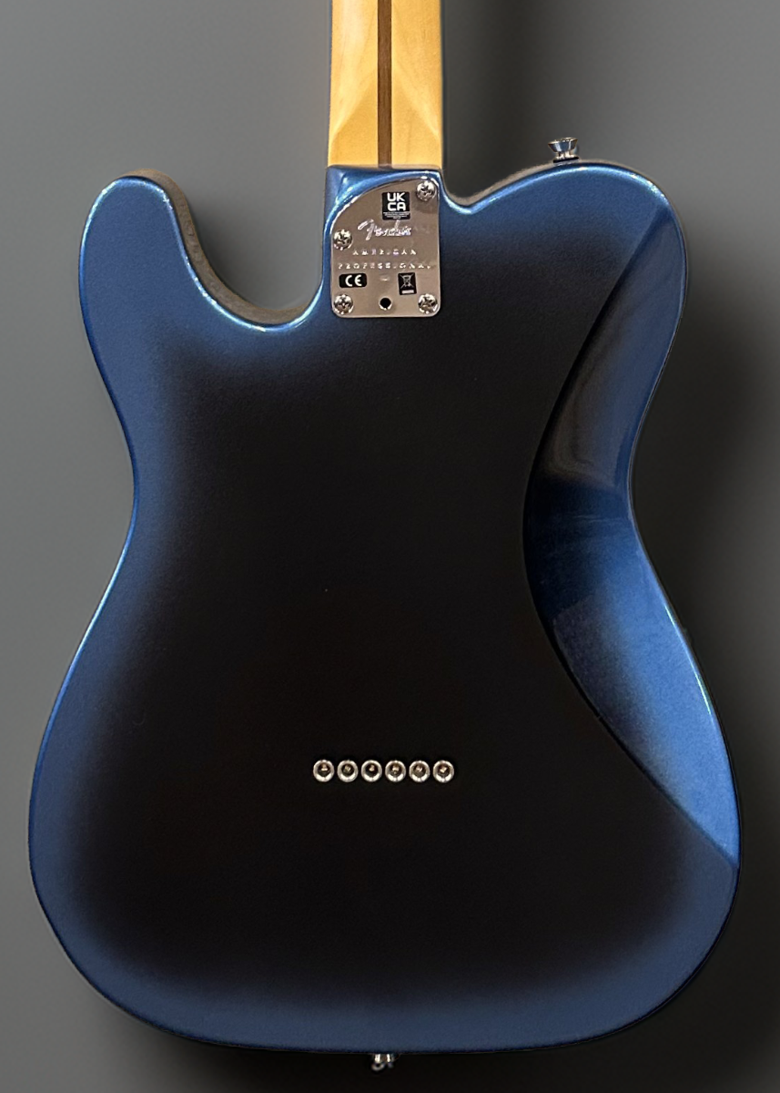 American Professional II Telecaster Deluxe - Dark Night w/Rosewood