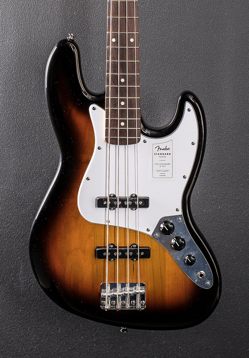 Standard Jazz Bass - 3 Color Sunburst w/Indian Laurel