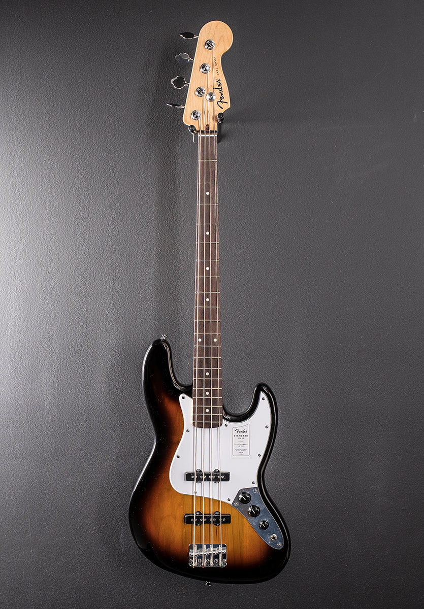 Standard Jazz Bass - 3 Color Sunburst w/Indian Laurel