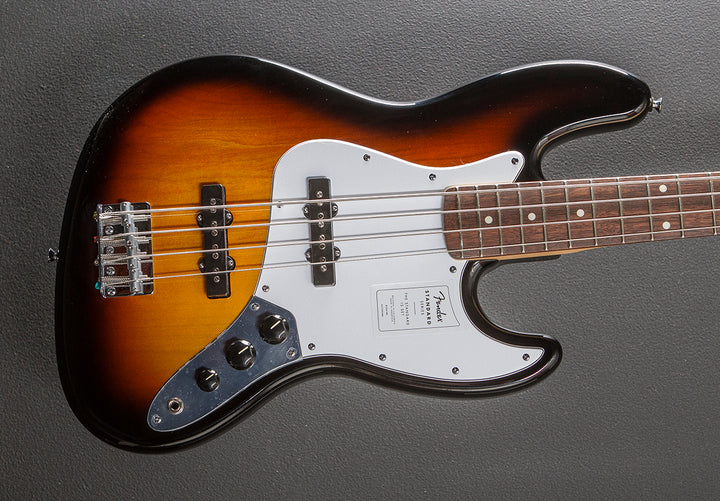 Standard Jazz Bass - 3 Color Sunburst w/Indian Laurel