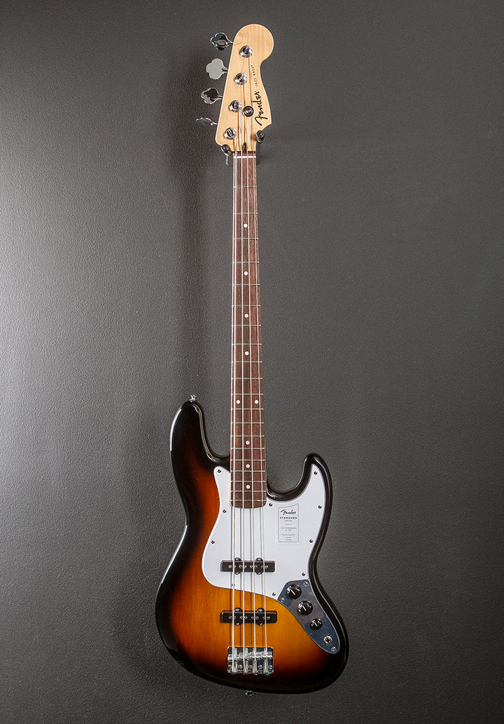 Standard Jazz Bass - 3 Color Sunburst w/Indian Laurel
