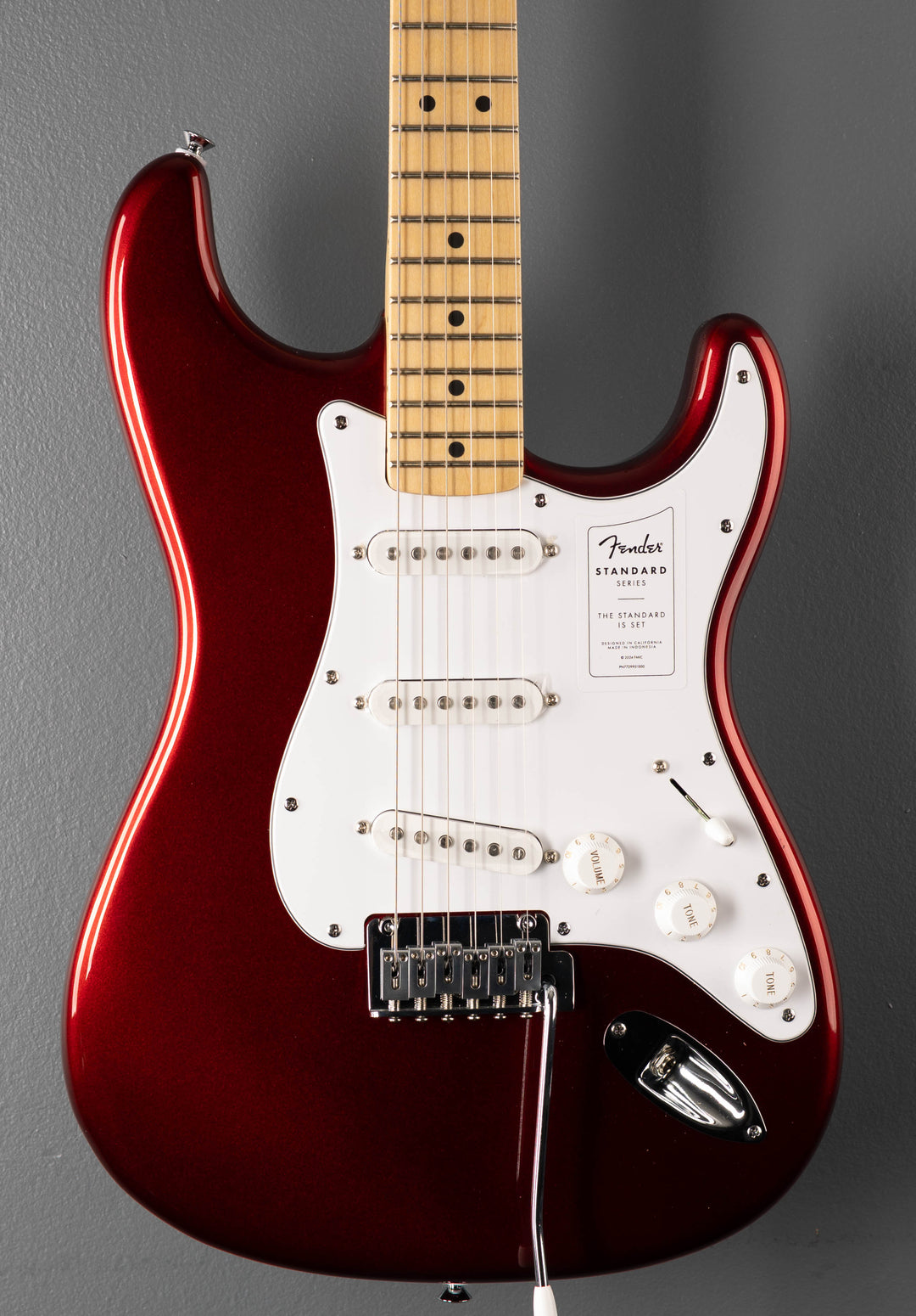 Standard Stratocaster -  Candy Cola w/Maple