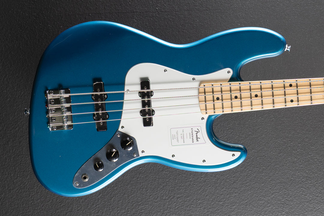 Standard Jazz Bass - Aqua Marine Metallic w/Maple