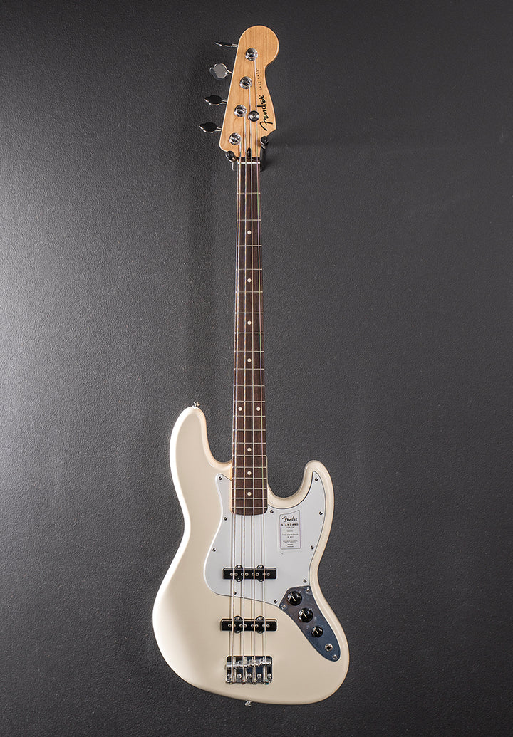 Standard Jazz Bass - Olympic White w/Indian Laurel