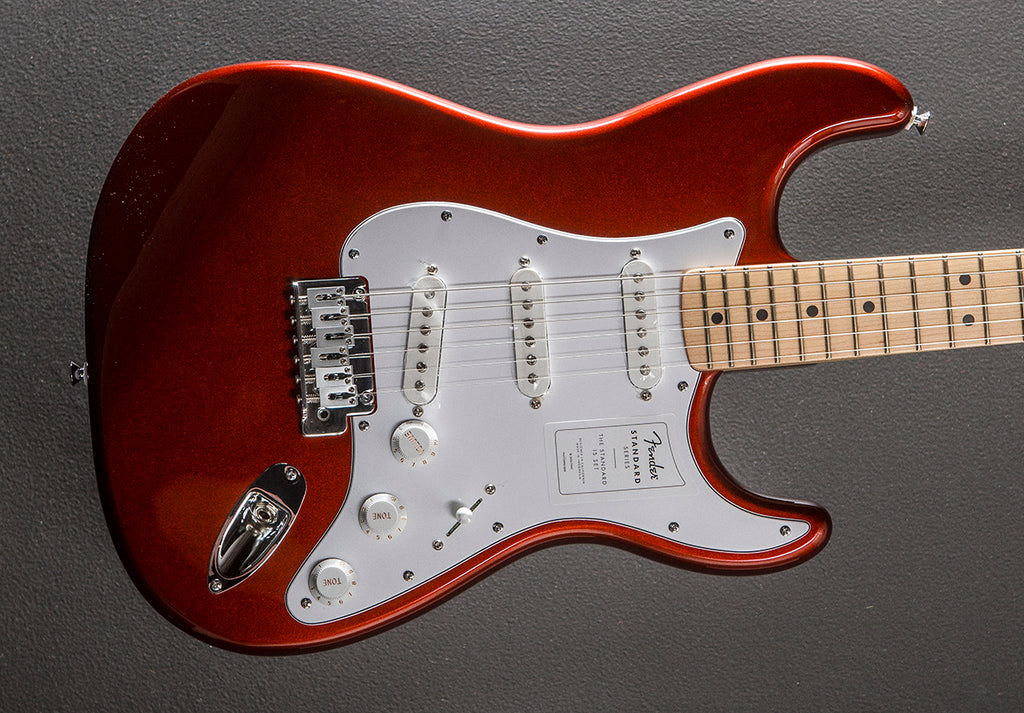 Standard Stratocaster - Candy Cola w/Maple – Dave's Guitar Shop