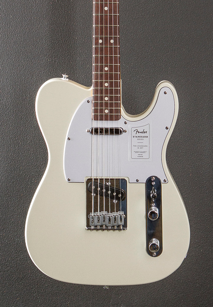 Standard Telecaster - Olympic White w/Indian Laurel