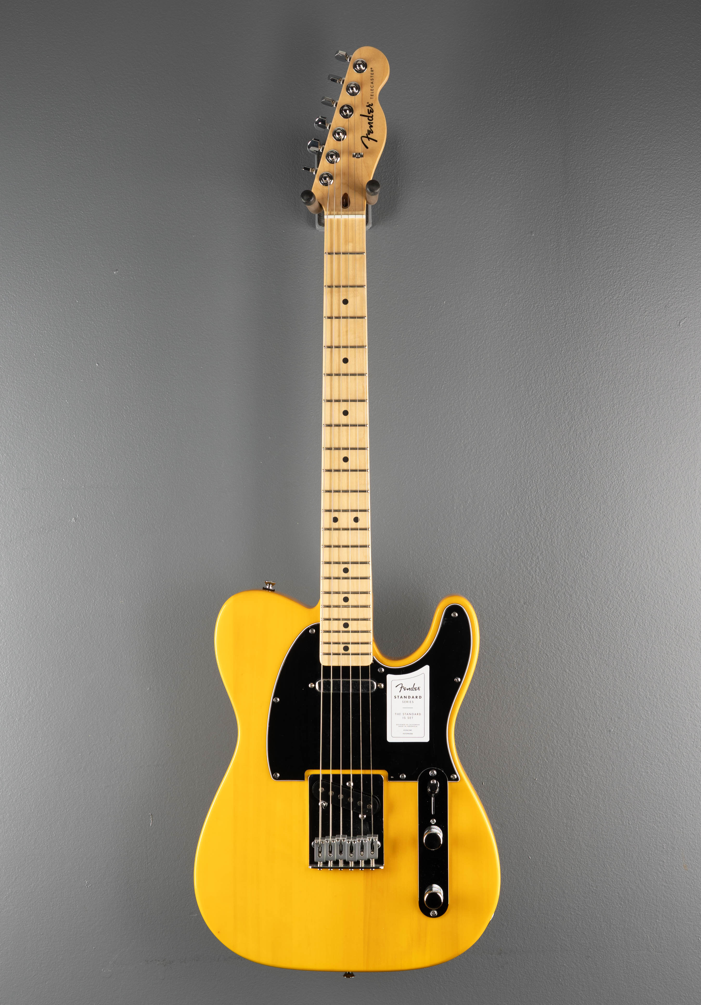 Standard Telecaster - Butterscotch Blonde w/Maple – Dave's Guitar Shop