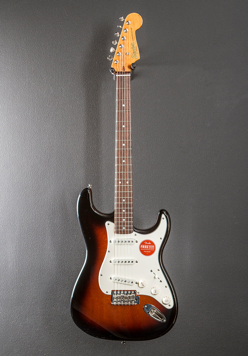 Classic Vibe 60's Stratocaster - 3 Color Sunburst – Dave's Guitar Shop