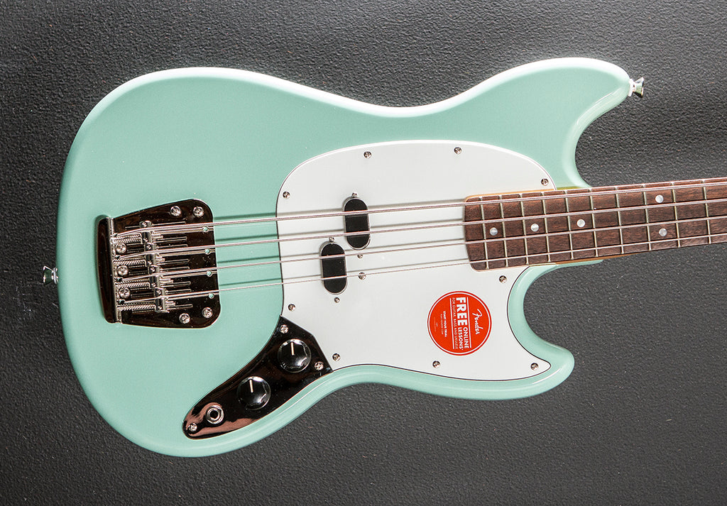 Classic Vibe 60's Mustang Bass - Surf Green – Dave's Guitar Shop