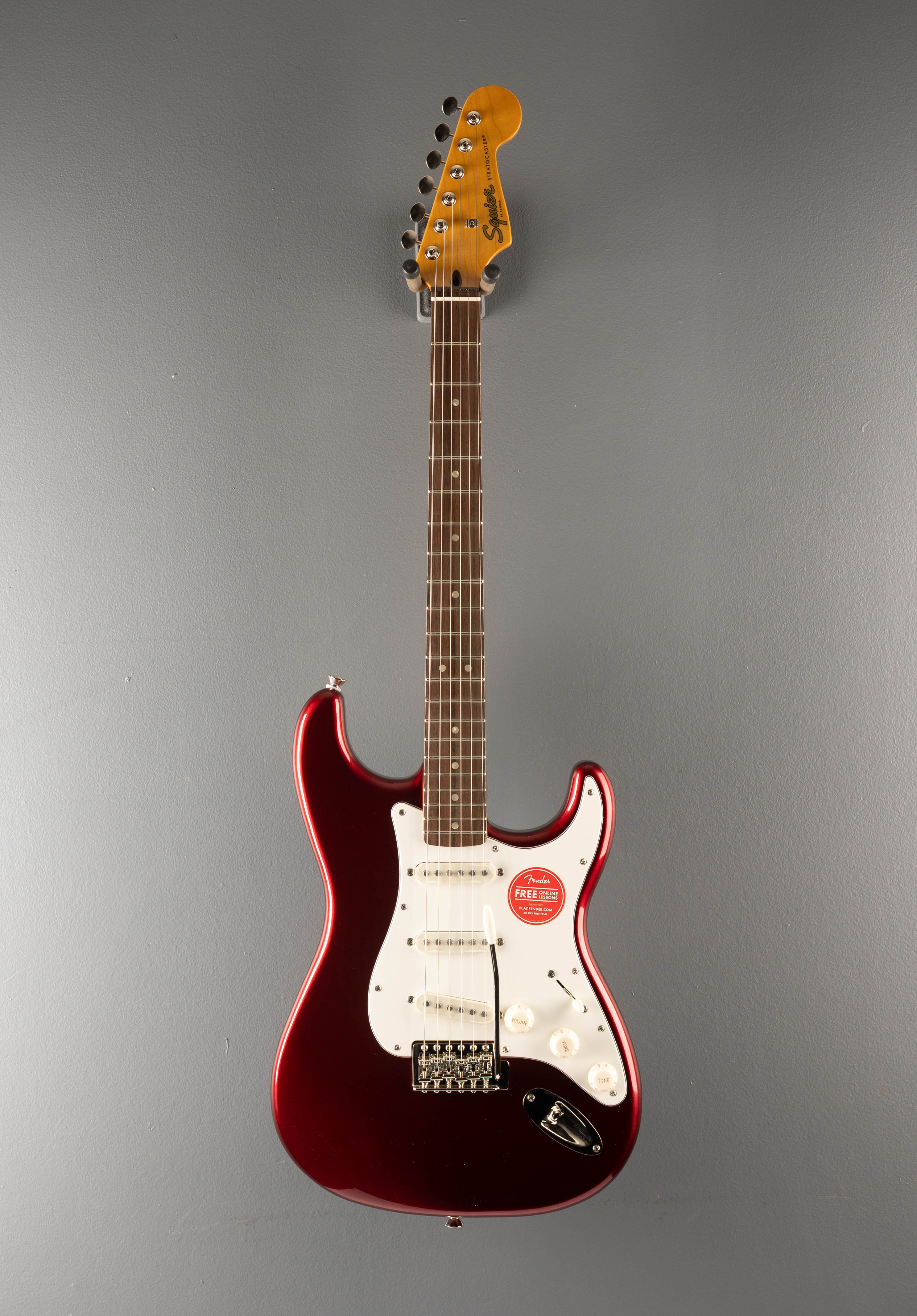 Classic Vibe 60's Stratocaster - Candy Apple Red – Dave's Guitar Shop