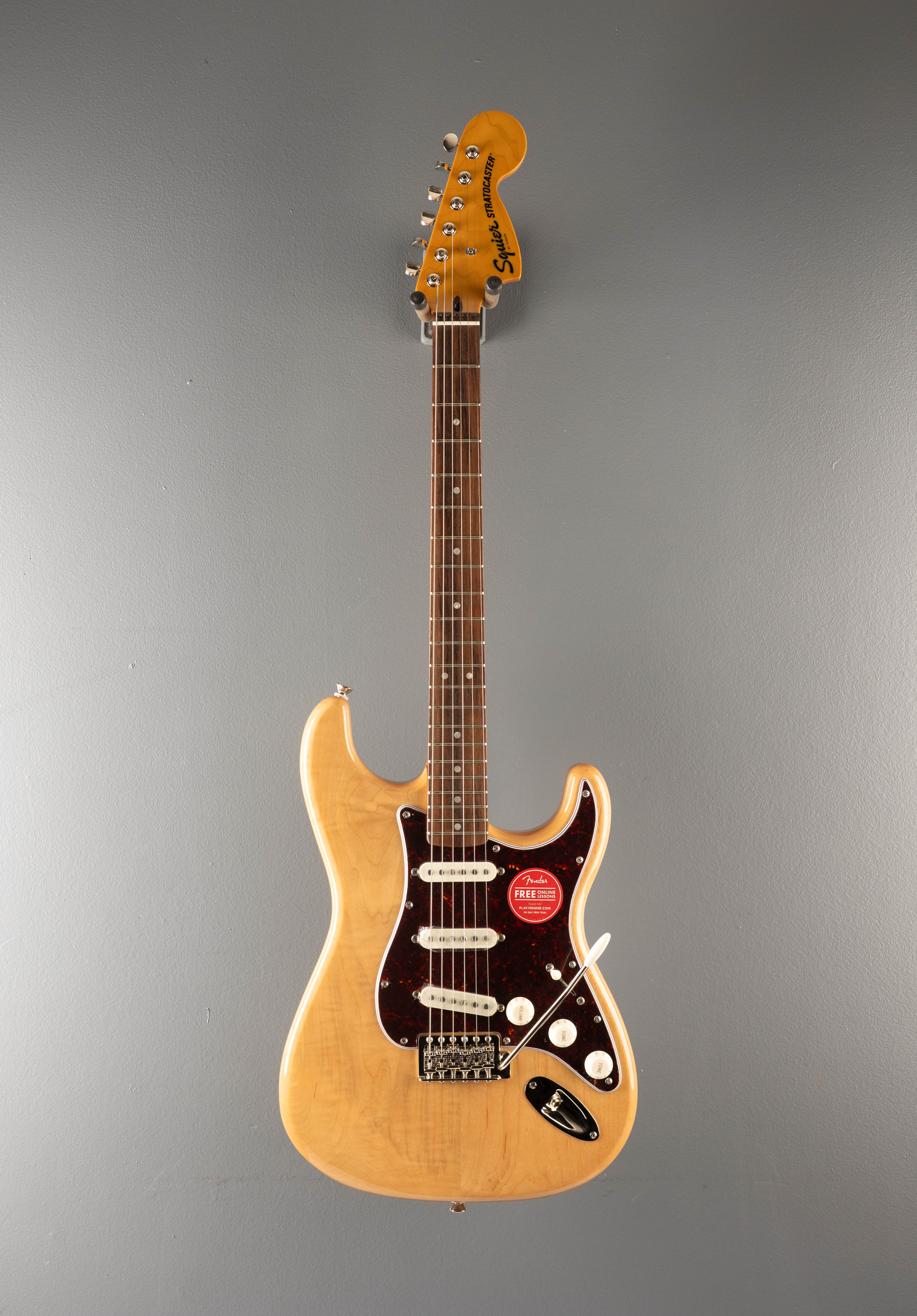 Classic Vibe 70's Stratocaster – Natural – Dave's Guitar Shop