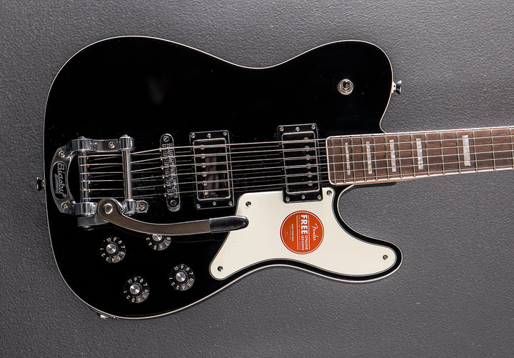 Paranormal Troublemaker Telecaster Deluxe w/Bigsby - Black