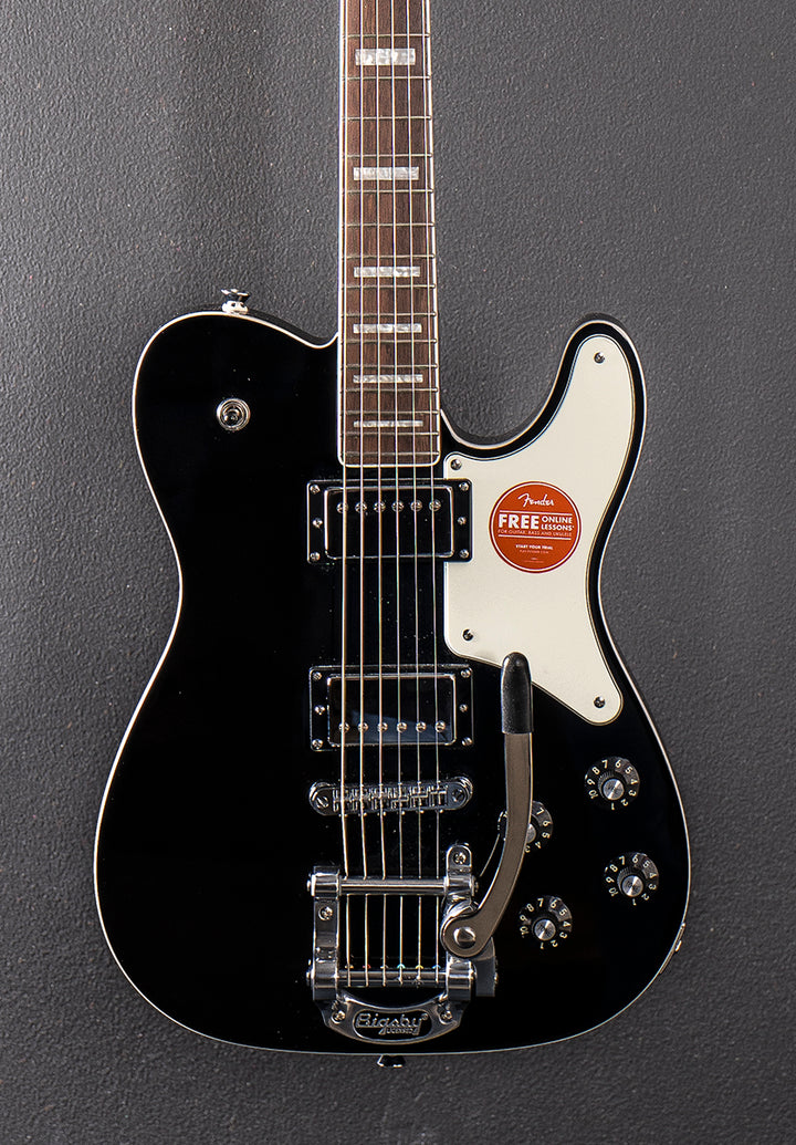 Paranormal Troublemaker Telecaster Deluxe w/Bigsby - Black