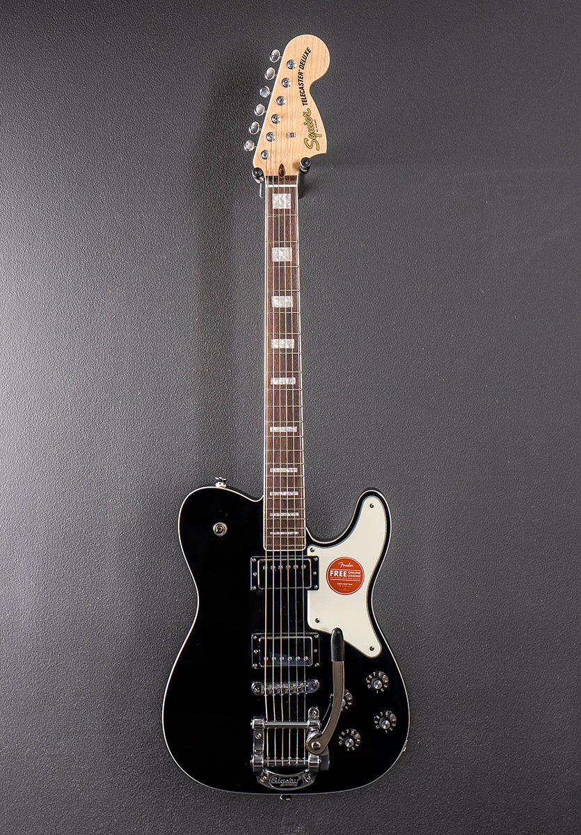 Paranormal Troublemaker Telecaster Deluxe w/Bigsby - Black
