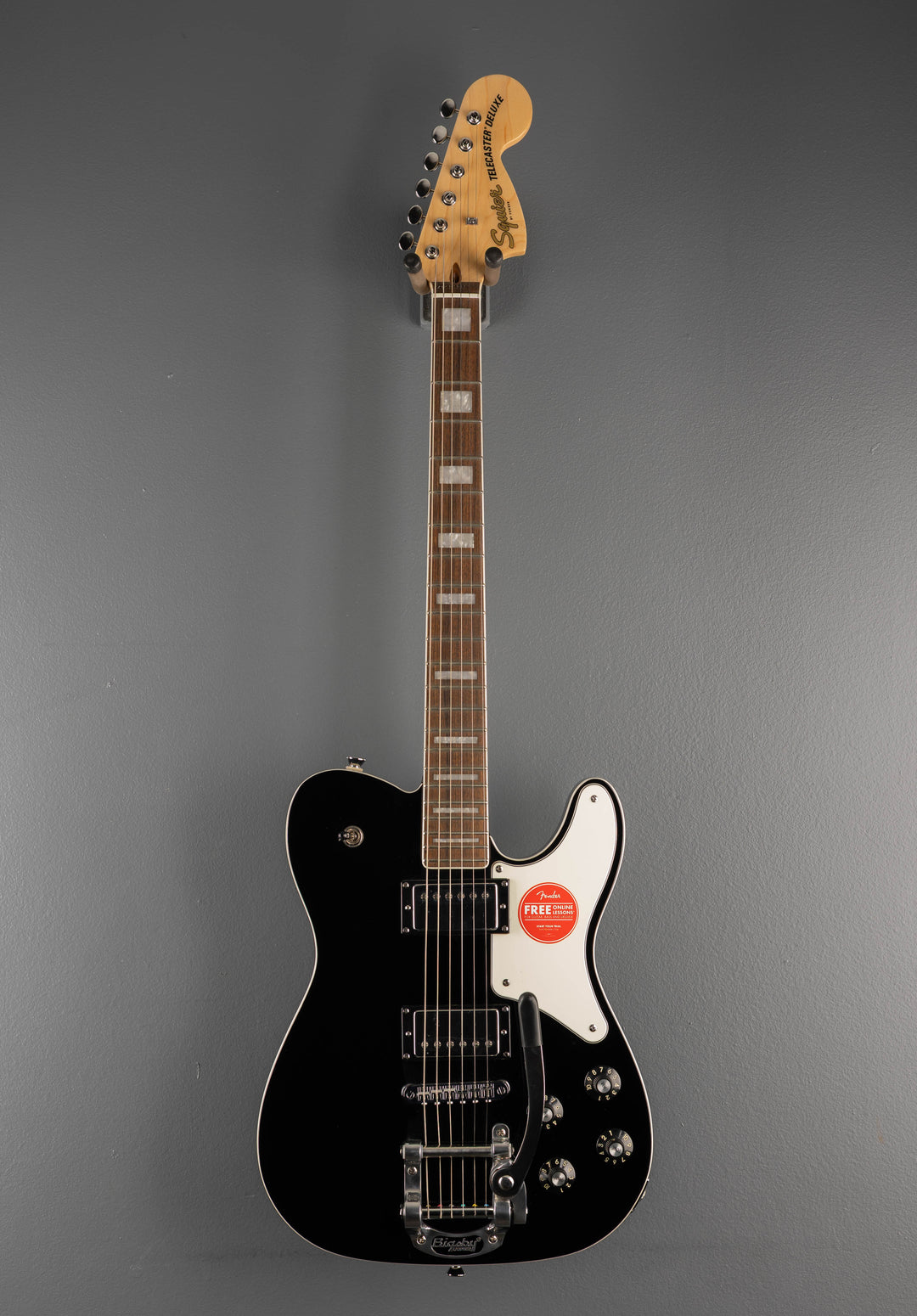 Paranormal Troublemaker Telecaster Deluxe Bigsby - Black