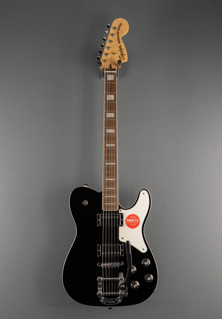 Paranormal Troublemaker Telecaster Deluxe Bigsby - Black