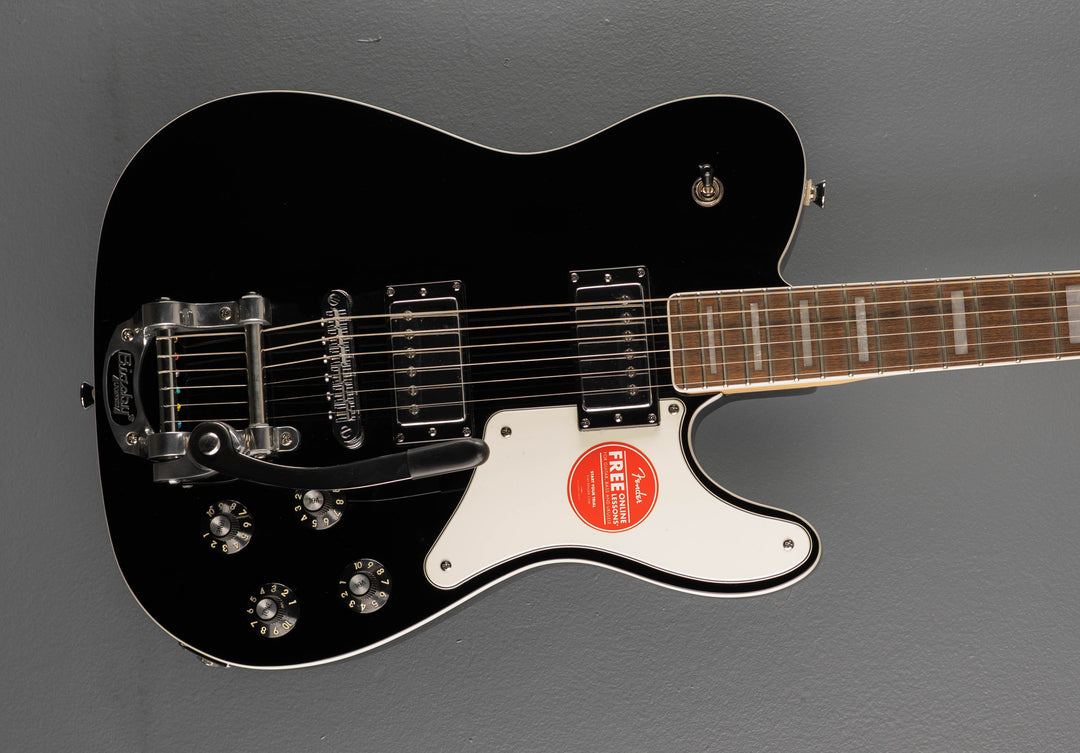 Paranormal Troublemaker Telecaster Deluxe Bigsby - Black