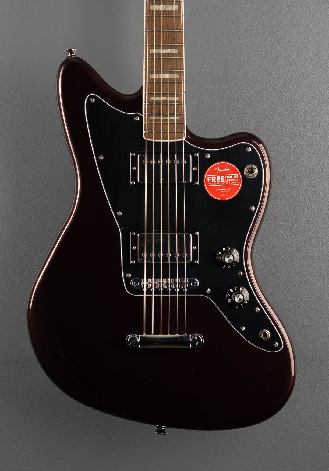 Paranormal Baritone Jazzmaster - Oxblood