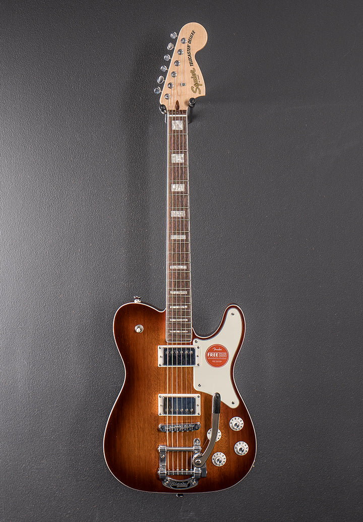 Paranormal Troublemaker Telecaster Deluxe w/Bigsby - Honey Sunburst